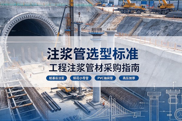 南海注浆管选型标准