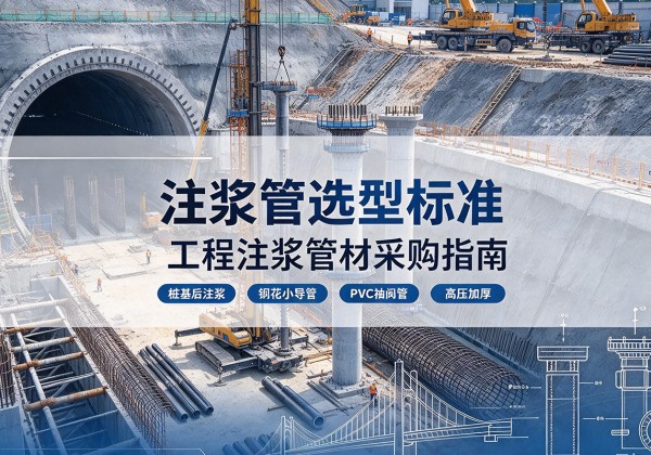 南海注浆管选型标准
